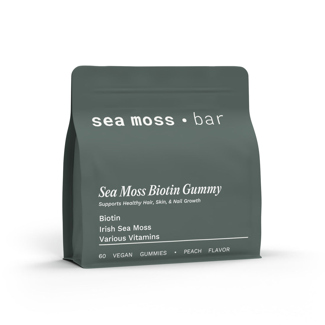 The Biotin Sea Moss Gummy (Hair, Skin, & Nail Health)