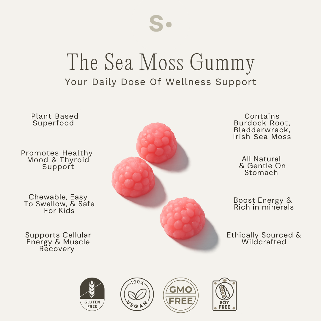 The Sea Moss Gummy Pouch (New Look, Same Ingredients)