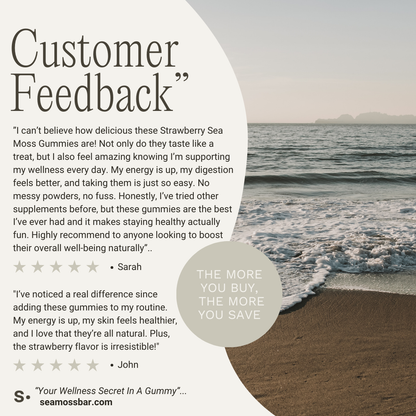 The Sea Moss Gummy Pouch (New Look, Same Ingredients)